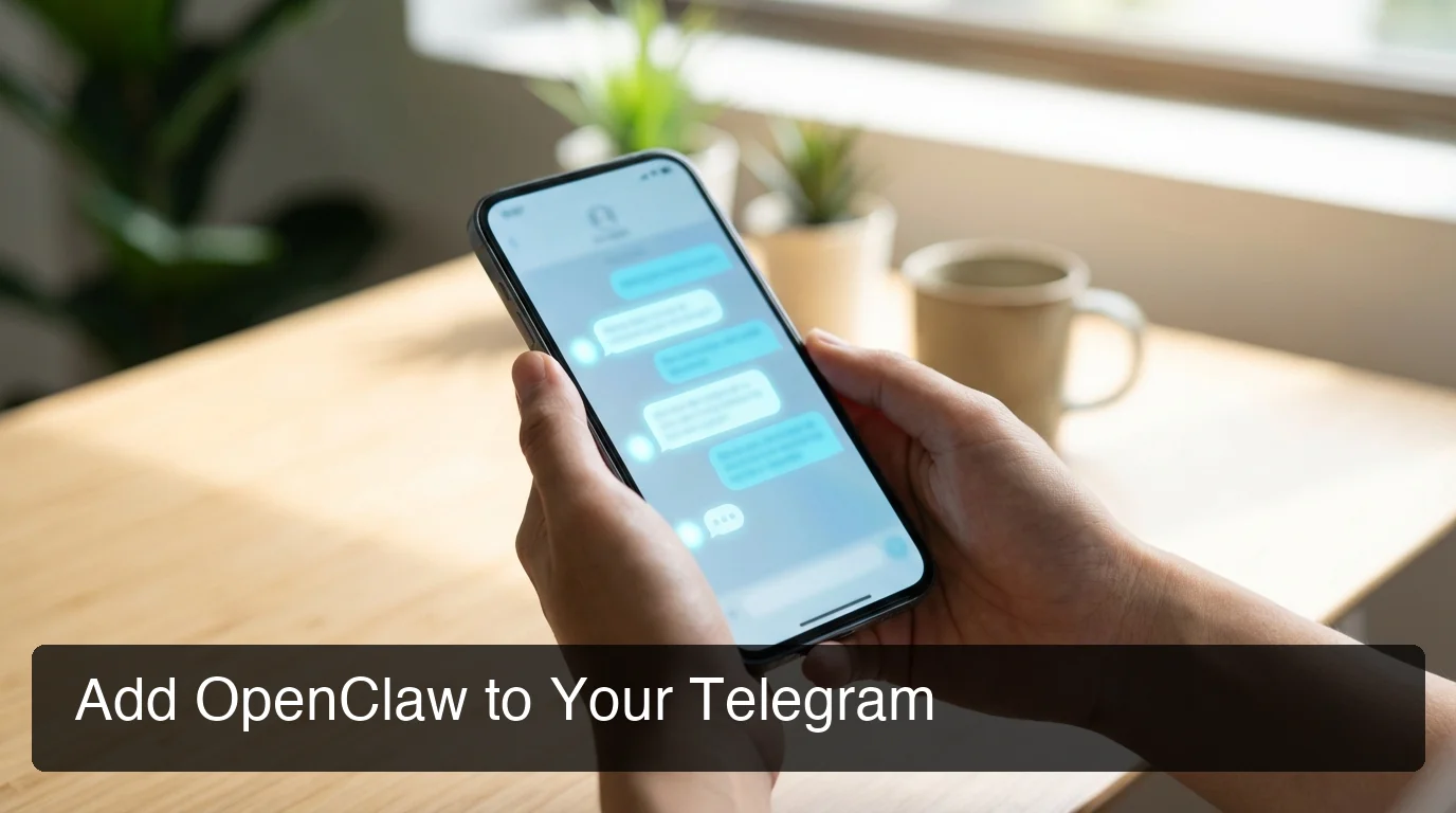 openclaw telegram integration showing OpenClaw AI agent connected to Telegram messaging app on mobile and desktop