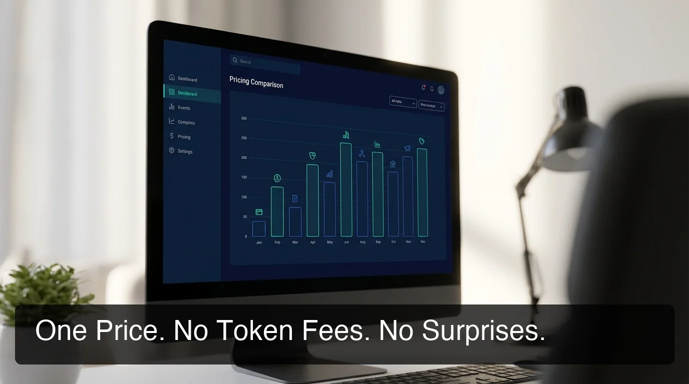 why is openclaw so expensive — openclawhq pricing philosophy on dark dashboard with neon teal accents and deep navy background