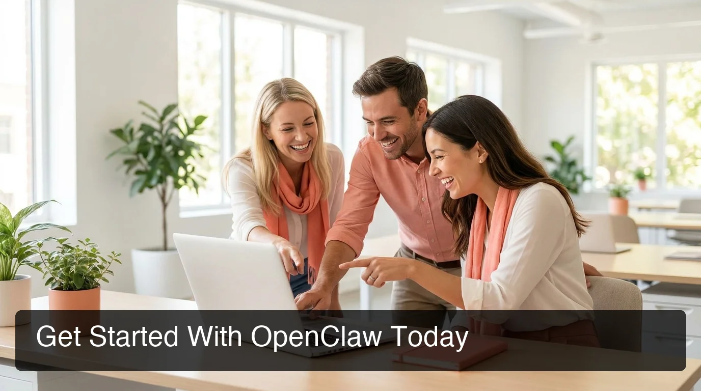 OpenClaw get started with OpenClawHQ open claw ai business setup