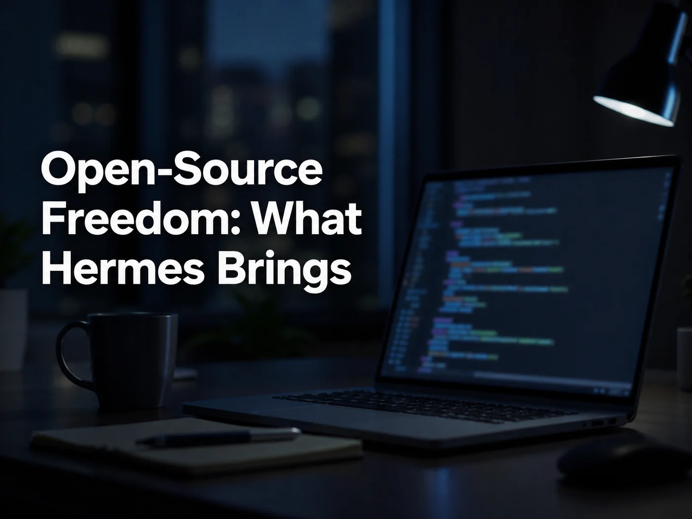 Hermes vs OpenClaw: open-source Hermes Agent repository view showing developer control and model choice