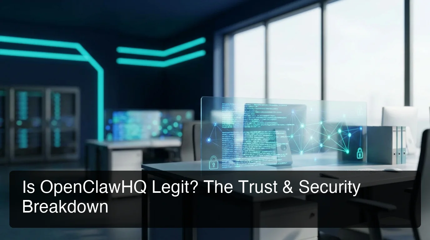 Is OpenClawHQ legit — trust and security breakdown for the managed OpenClaw hosting service