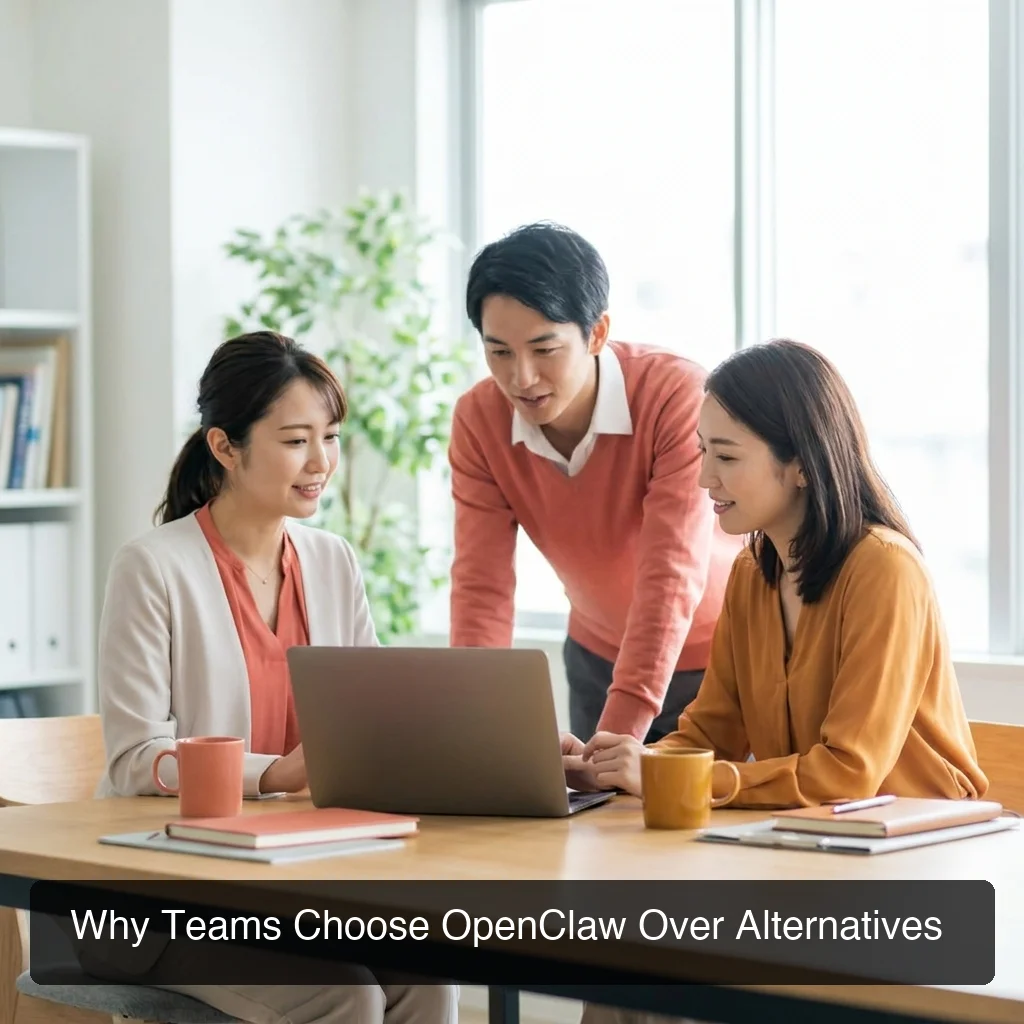 OpenClawHQ competitive advantage for business teams choosing openclaw over alternatives