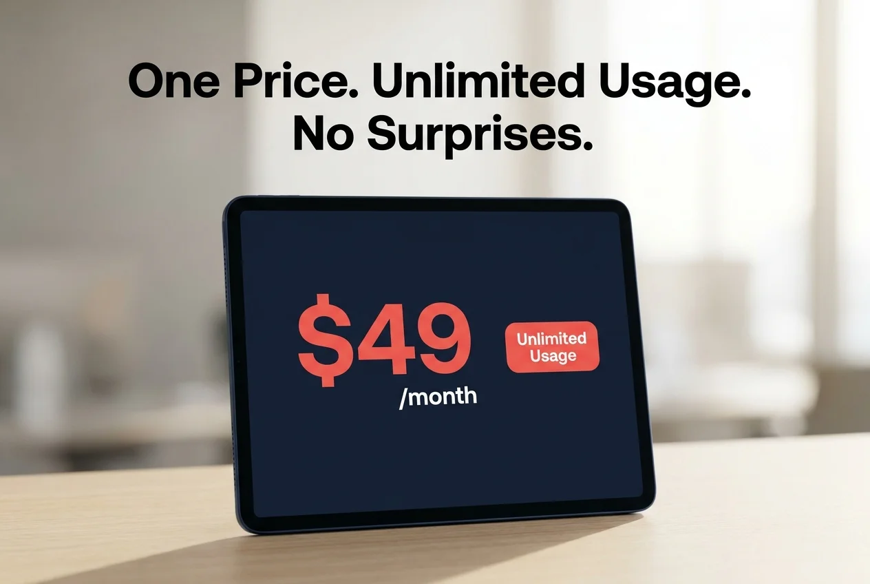 OpenClawHQ dashboard showing openclaw cloud hosting priced at $49 per month with unlimited usage