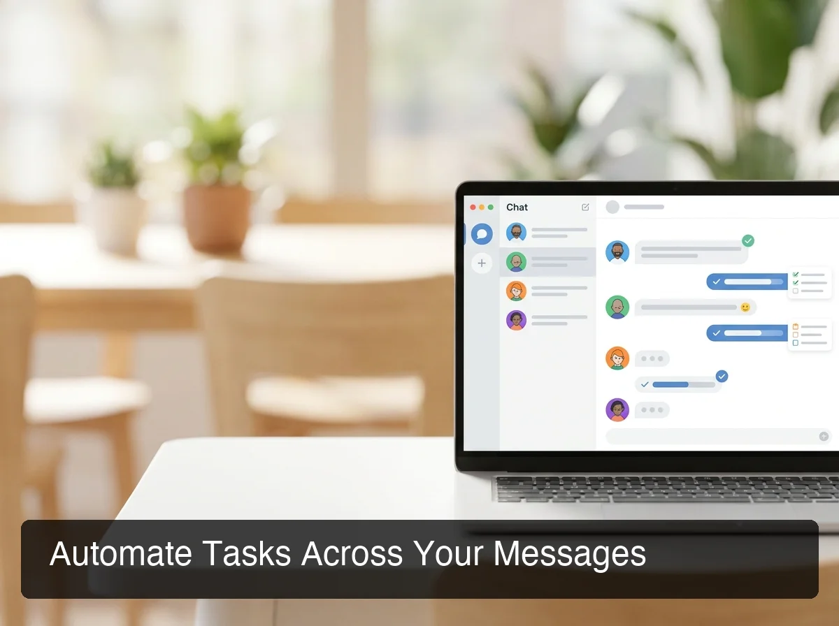 openclawhq openclaw imessage skills showing 100+ automation capabilities and multi-step AI workflows in Apple Messages