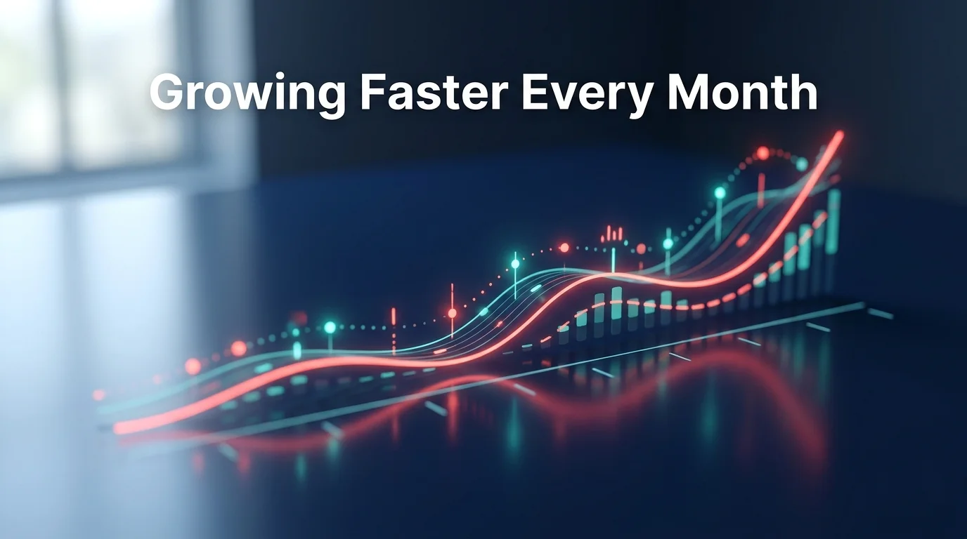 How does OpenClaw work at scale? Community contribution graph showing steady star and fork growth since launch