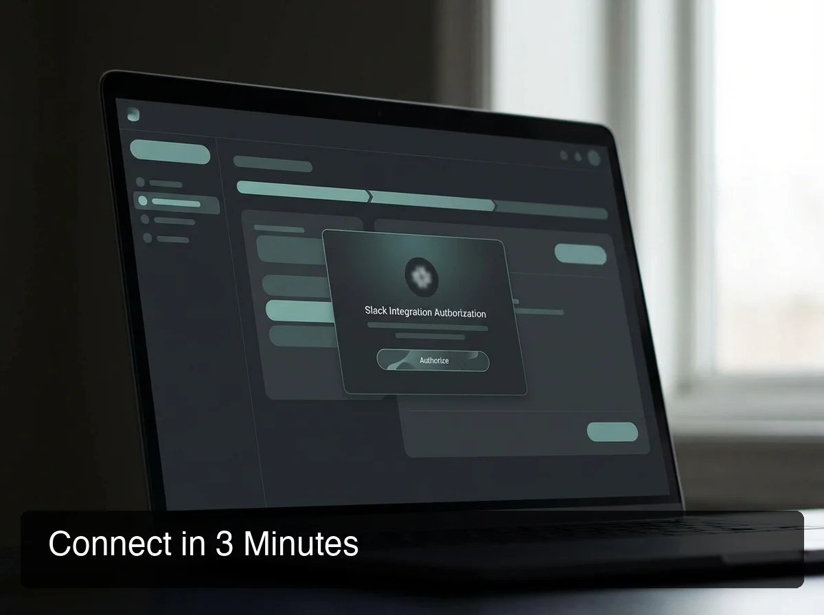 OpenClaw Slack setup showing step-by-step workspace connection via web dashboard