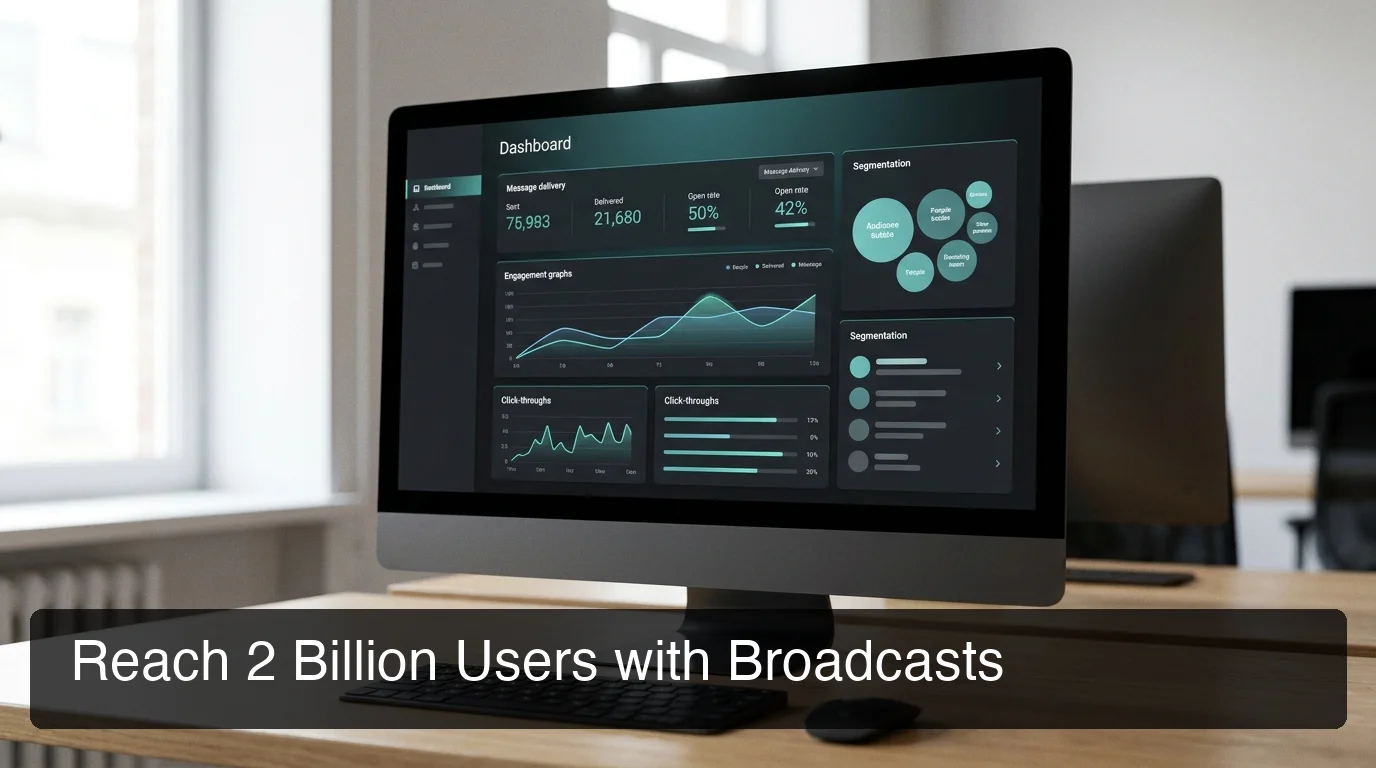 OpenClaw WhatsApp broadcast engagement showing scheduled campaigns and delivery analytics