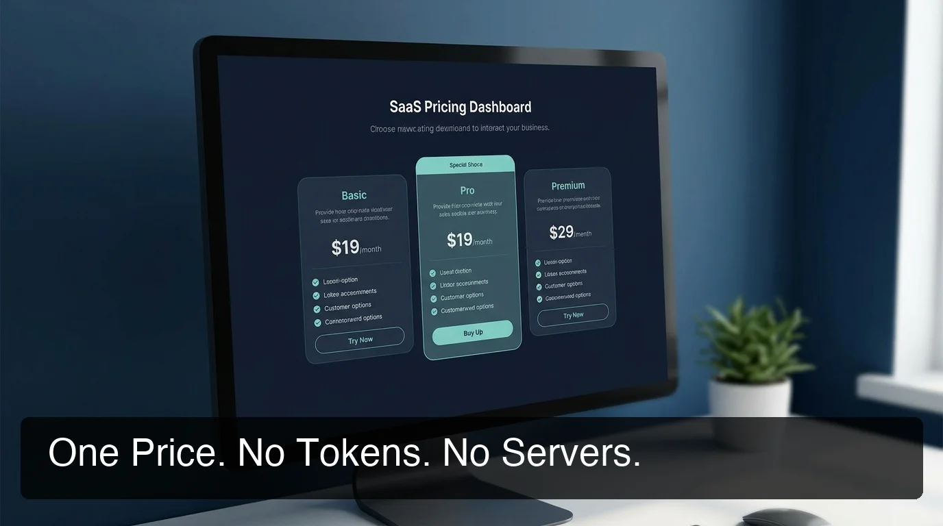 OpenClawHQ pricing plans explained on a clean SaaS dashboard
